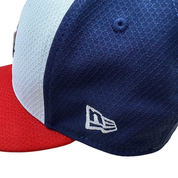 New Era Washington Nationals 59FIFTY Fitted Cap Size 7 1/8 Red White & Blue - Picture 5 of 10